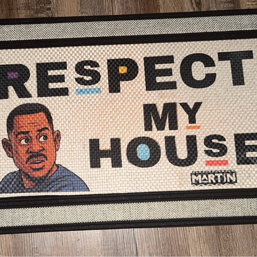 Respect My House Doormat - Multicolor